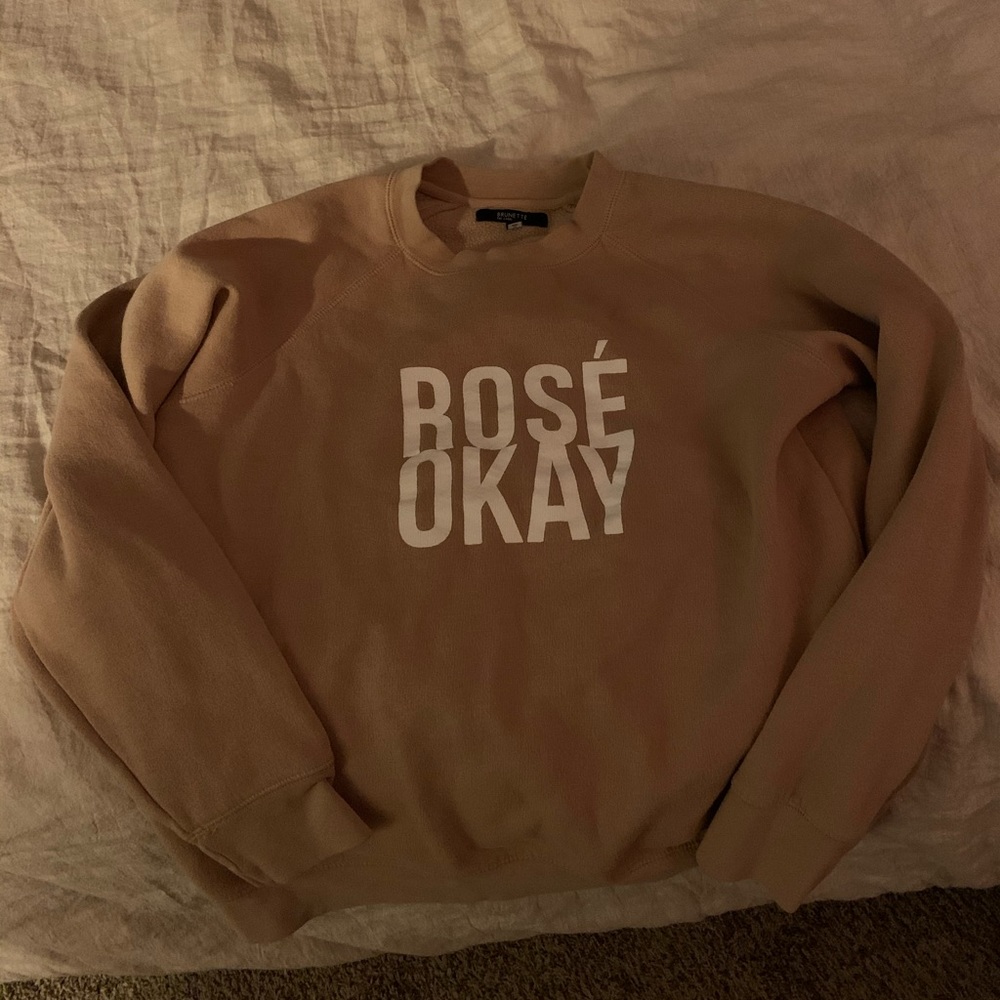 Super fun sweatshirt by Brunette the Label